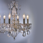 в наличии 790064 Люстра SCHON 6x60W E14 Серебро - купить в интернет-магазине Светильники Торг