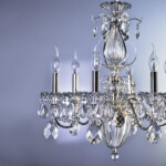 в наличии 790064 Люстра SCHON 6x60W E14 Серебро - купить в интернет-магазине Светильники Торг