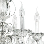 в наличии 790064 Люстра SCHON 6x60W E14 Серебро - купить в интернет-магазине Светильники Торг