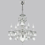 в наличии 790064 Люстра SCHON 6x60W E14 Серебро - купить в интернет-магазине Светильники Торг