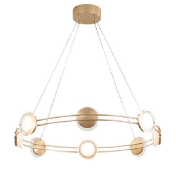 4334-8P, подвесная люстра, D800xH175/1800, 8xLEDx4W, 2560LM, 4000K, included