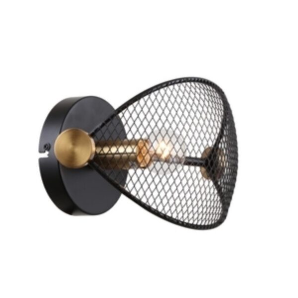 4084-1W, настенный светильник, D170xW260xH145, 1xE14x40W, excluded