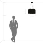 в наличии 816107 Люстра SAVONA 10х40W G9 ЧЕРНЫЙ - купить в интернет-магазине Светильники Торг