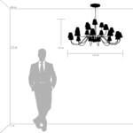 в наличии 758212 Люстра подв. DIAFANO 21х40W G9 ЗОЛОТО/БЕЛЫЙ - купить в интернет-магазине Светильники Торг