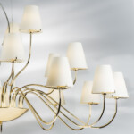 в наличии 758212 Люстра подв. DIAFANO 21х40W G9 ЗОЛОТО/БЕЛЫЙ - купить в интернет-магазине Светильники Торг