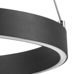 в наличии 748017 Люстра SATURNO LED 24W 1600LM 70G ЧЕРНЫЙ 3000-6000K - купить в интернет-магазине Светильники Торг