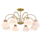 в наличии 150005/8R E27*60W Gold/Wood - купить в интернет-магазине Светильники Торг