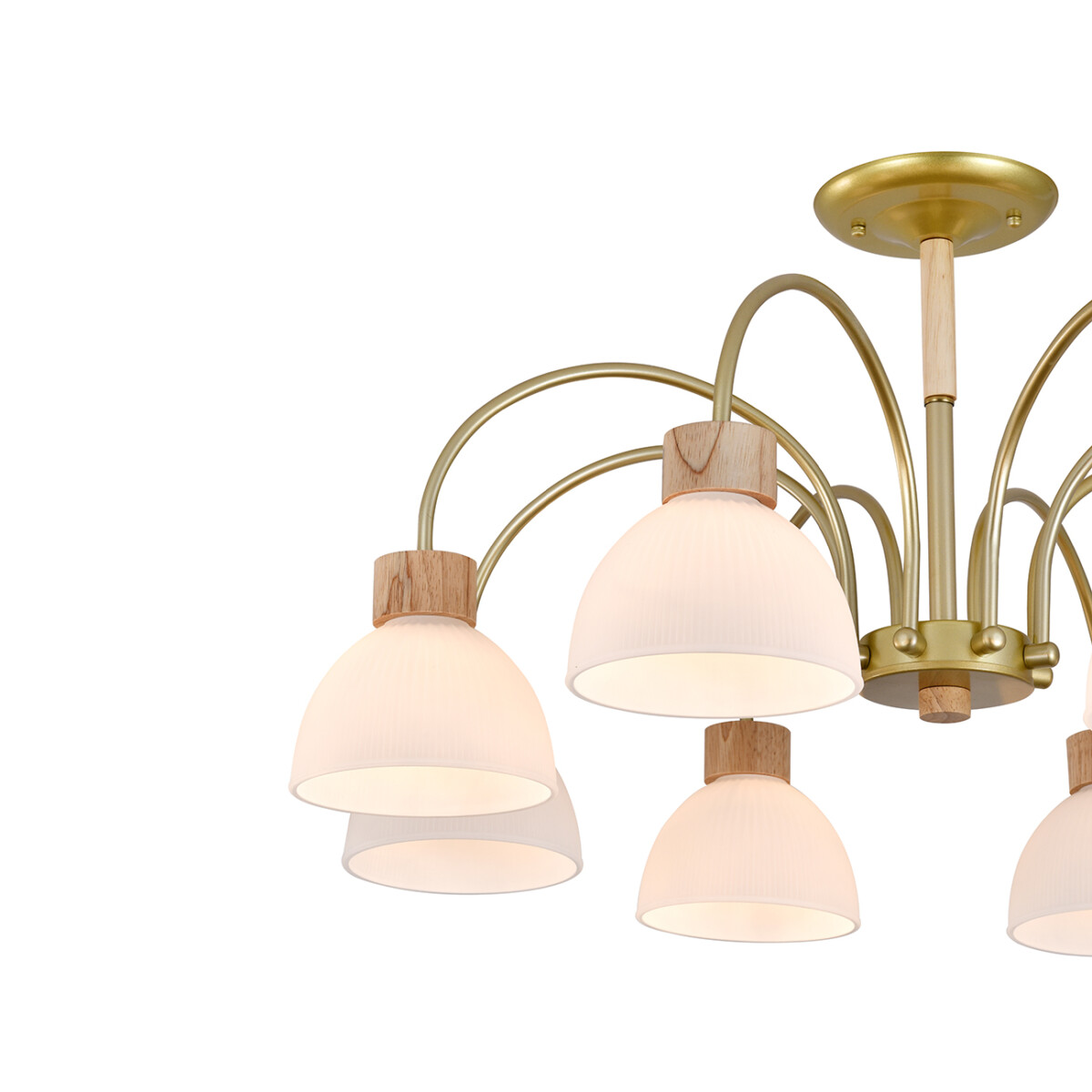 в наличии 150005/8R E27*60W Gold/Wood - купить в интернет-магазине Светильники Торг