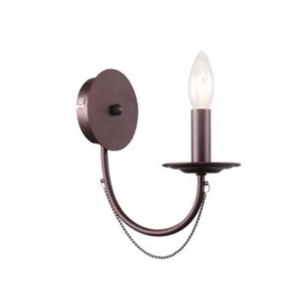 2590-1W, настенный светильник, D220xW110xH250, 1xE14x40W, excluded