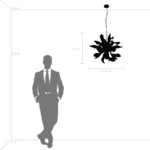 в наличии 754267 Люстра подв TURBIO 6х6W (led) G9 ЧЕРНЫЙ - купить в интернет-магазине Светильники Торг