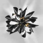 в наличии 754267 Люстра подв TURBIO 6х6W (led) G9 ЧЕРНЫЙ - купить в интернет-магазине Светильники Торг