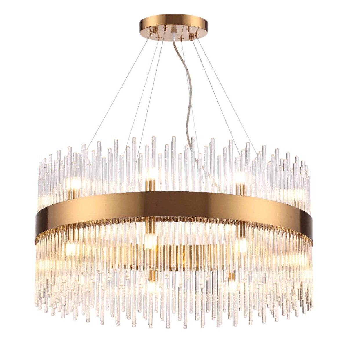 4722/18 HALL ODL20 646 бронзовый/стекло/прозрачный Люстра G9 18*33W 220V FOCCO — изображение 3