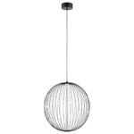 в наличии 734057 Люстра SOLE 16W LED 1309LM 120G ЧЕРНЫЙ МАТОВЫЙ 3000K - купить в интернет-магазине Светильники Торг