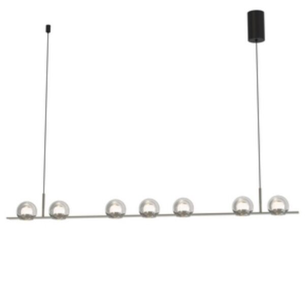 4291-7P, подвесная люстра, L1200xH1500/1575, 7xLEDx7W, 3900LM, 4000K, included