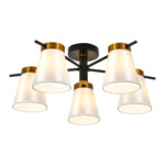 в наличии 120005/5R E14*40W Black/Gold - купить в интернет-магазине Светильники Торг