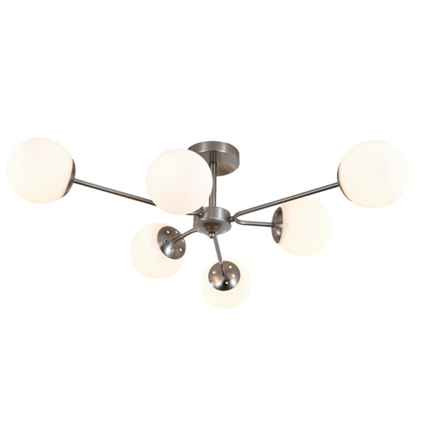 в наличии 150008/6R E27*60W Satin nickel - купить в интернет-магазине Светильники Торг