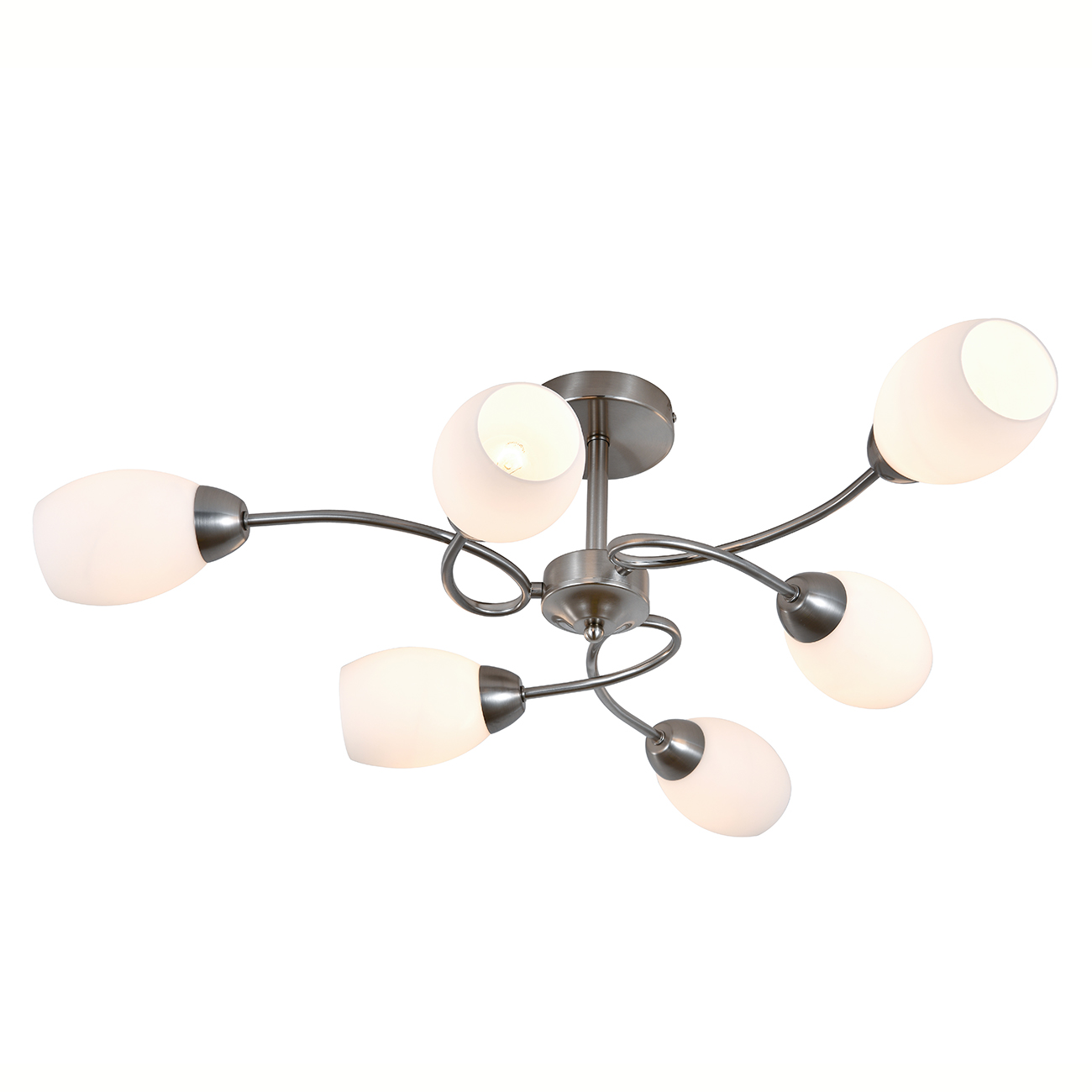 в наличии 150007/6R E27*60W Satin nickel - купить в интернет-магазине Светильники Торг