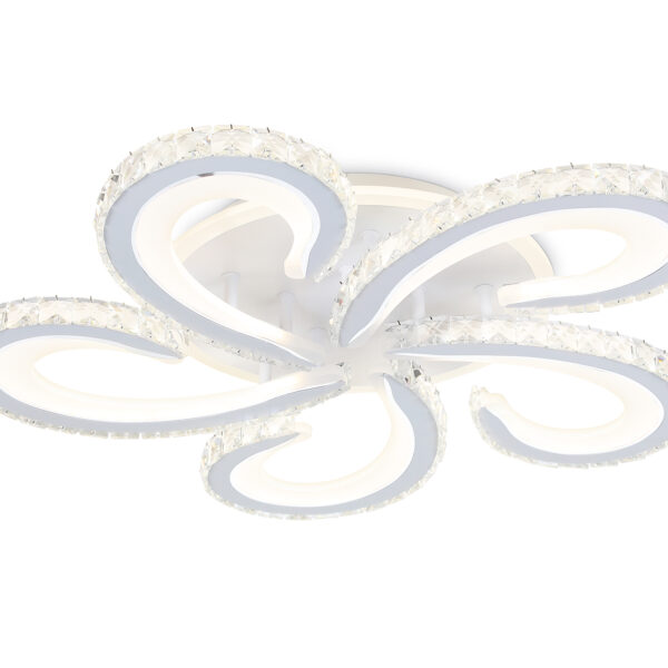 FA1703/5 WH/CH белый/хром 149W 3000K-6400K 540*540*90 (ПДУ РАДИО 2.4G)