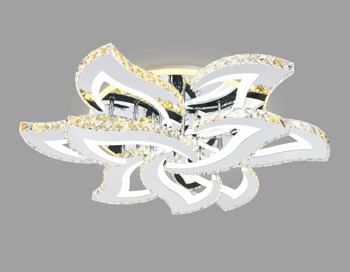 FA1725/6+3 CH хром 180W 3000K/4200K/6400K 680*610*120 (ПДУ РАДИО 2.4G) — изображение 3