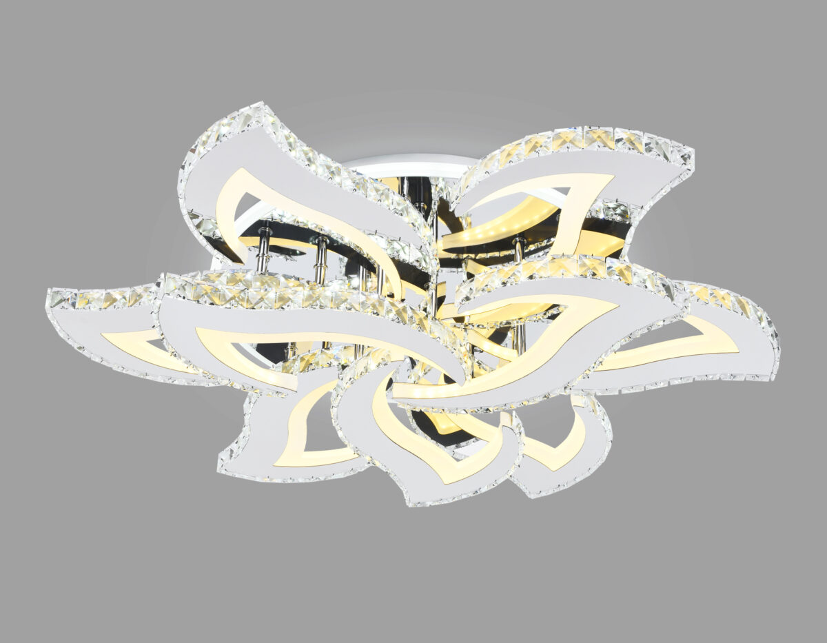 FA1725/6+3 CH хром 180W 3000K/4200K/6400K 680*610*120 (ПДУ РАДИО 2.4G) — изображение 4