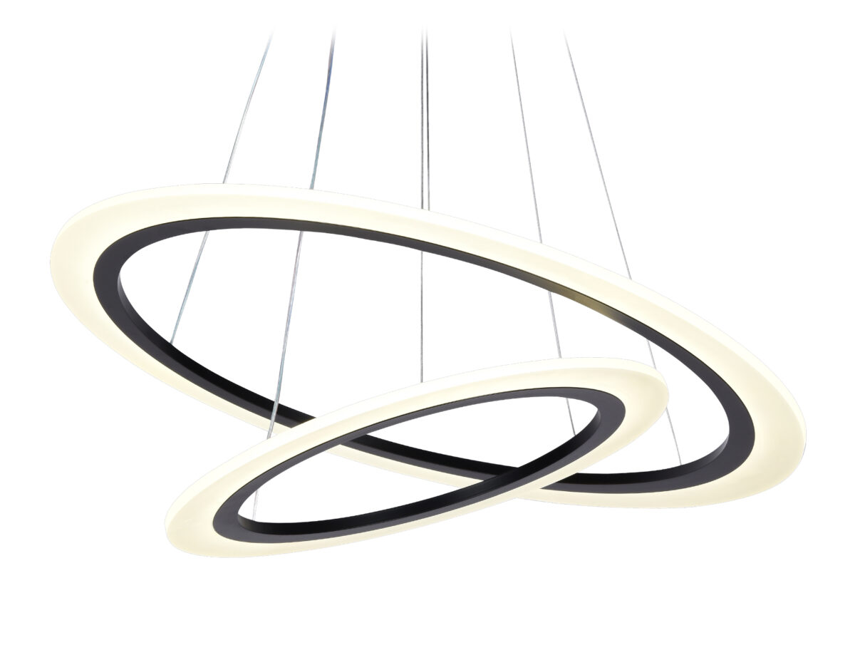 FA4357/2 BK черный 78W 3000K/4200K/6400K D580*670 (ПДУ РАДИО 2.4G) — изображение 1