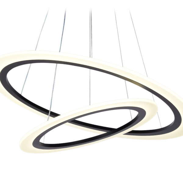 FA4357/2 BK черный 78W 3000K/4200K/6400K D580*670 (ПДУ РАДИО 2.4G)