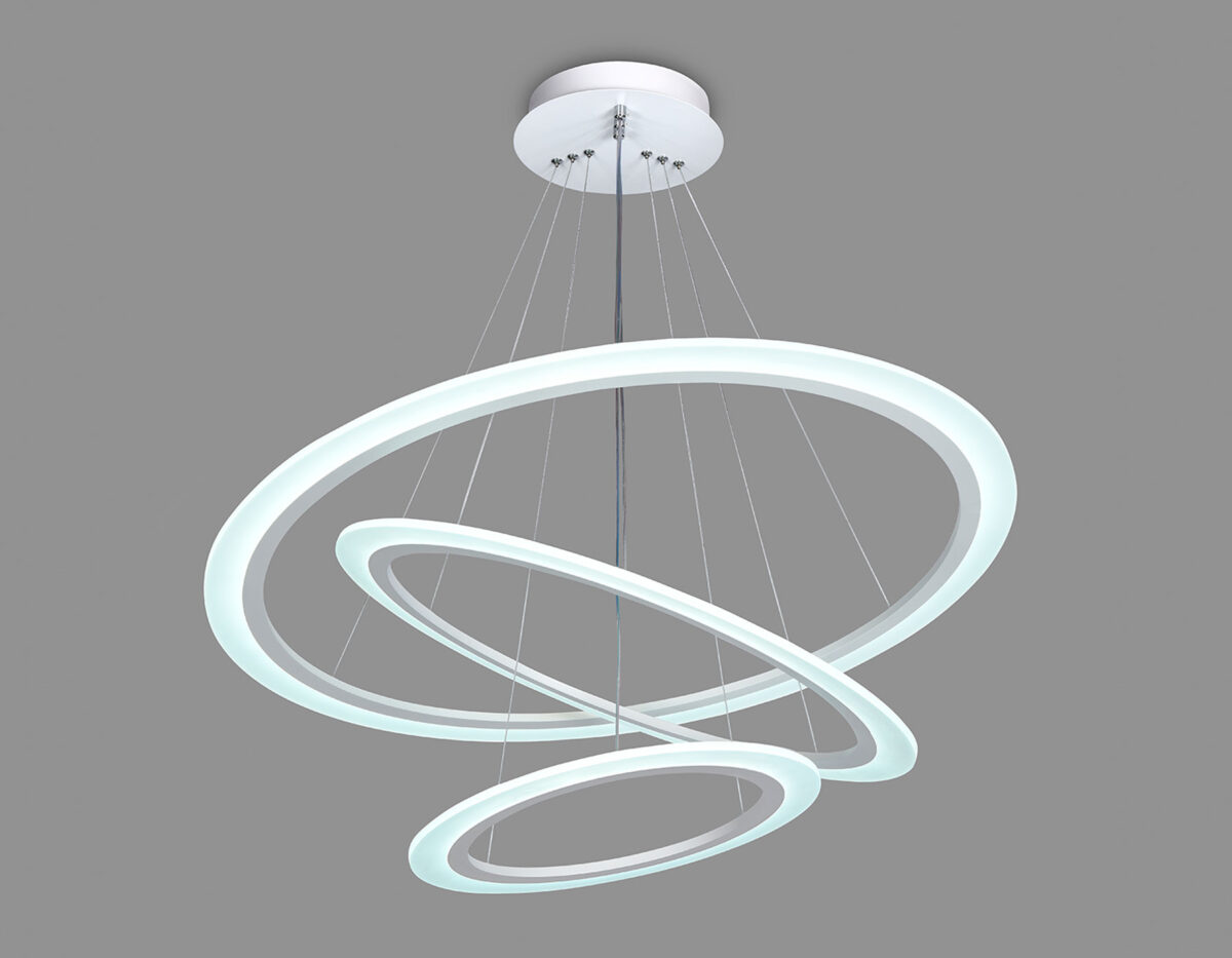 FA4359/3 WH белый 145W 3000K/4200K/6400K D800*800 (ПДУ РАДИО 2.4G) — изображение 5