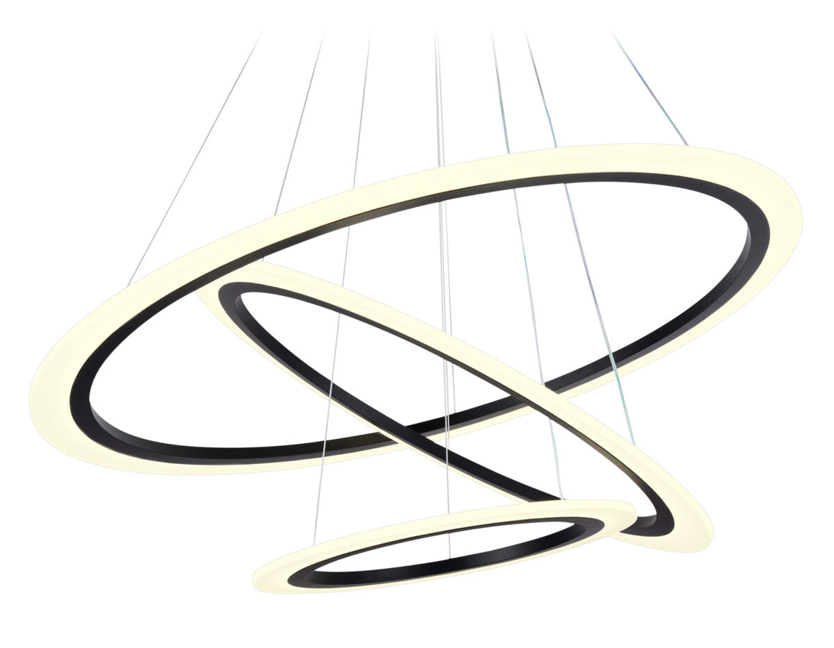 FA4361/3 BK черный 145W 3000K/4200K/6400K D770*800 (ПДУ РАДИО 2.4G) — изображение 1