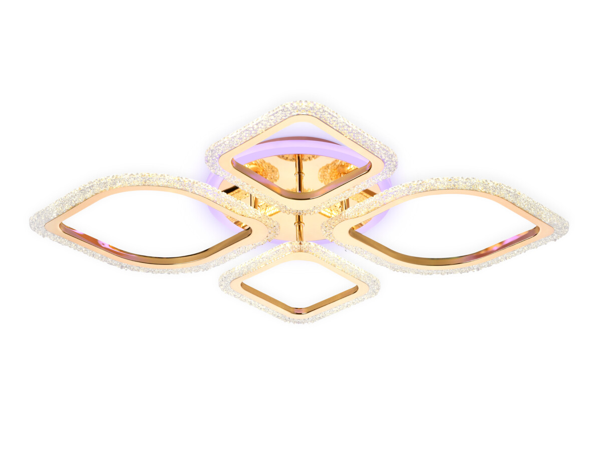 в наличии FA5149 GD золото 77W 680*630*90 (ПДУ РАДИО 2.4) - купить в интернет-магазине Светильники Торг