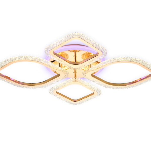 в наличии FA5149 GD золото 77W 680*630*90 (ПДУ РАДИО 2.4) - купить в интернет-магазине Светильники Торг