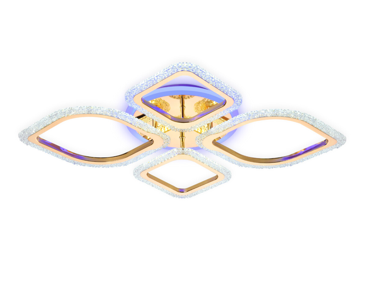 в наличии FA5149 GD золото 77W 680*630*90 (ПДУ РАДИО 2.4) - купить в интернет-магазине Светильники Торг