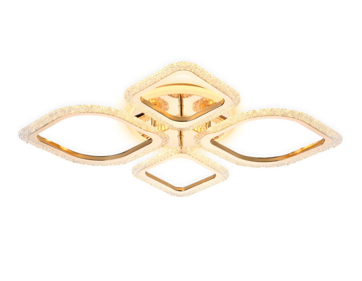 в наличии FA5149 GD золото 77W 680*630*90 (ПДУ РАДИО 2.4) - купить в интернет-магазине Светильники Торг