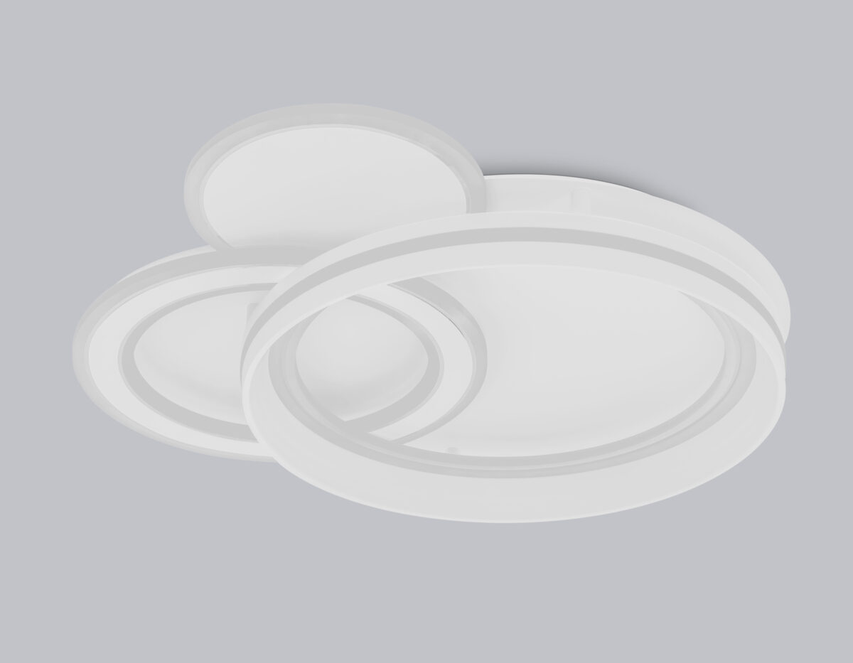 FA8511/3 WH белый 143W 3000K-6400K 500*500*80 (ПДУ РАДИО 2.4G) — изображение 7