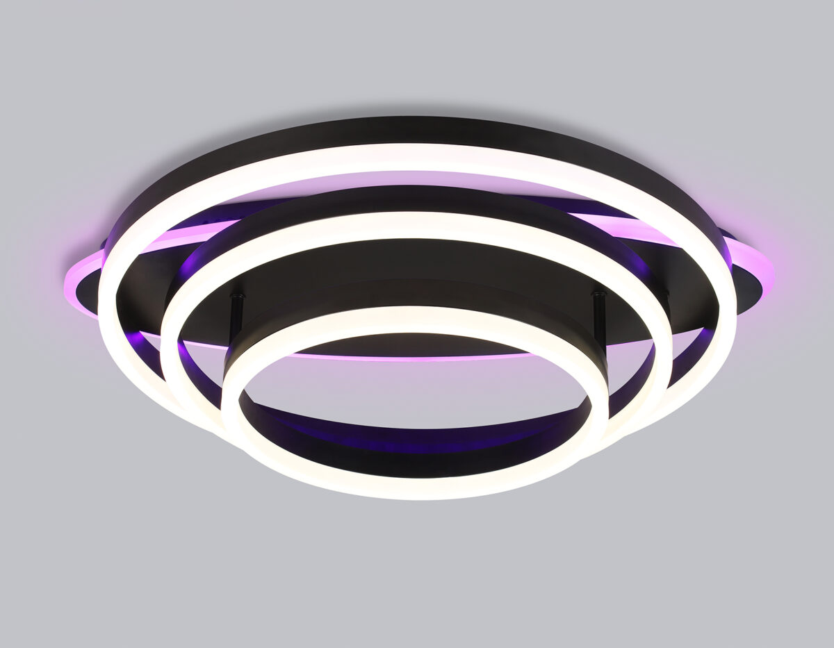 FA8524 BK черный 146W 3000K-6400K+RGB 560*500*150 (ПДУ РАДИО 2.4G) — изображение 4