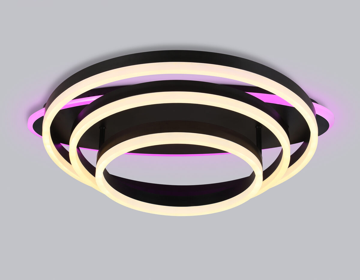 FA8524 BK черный 146W 3000K-6400K+RGB 560*500*150 (ПДУ РАДИО 2.4G) — изображение 5