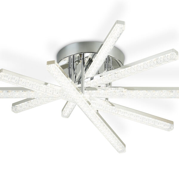 FA8895 CH хром 65W 3000K-6400K 600*580*190 (ПДУ РАДИО 2.4G)