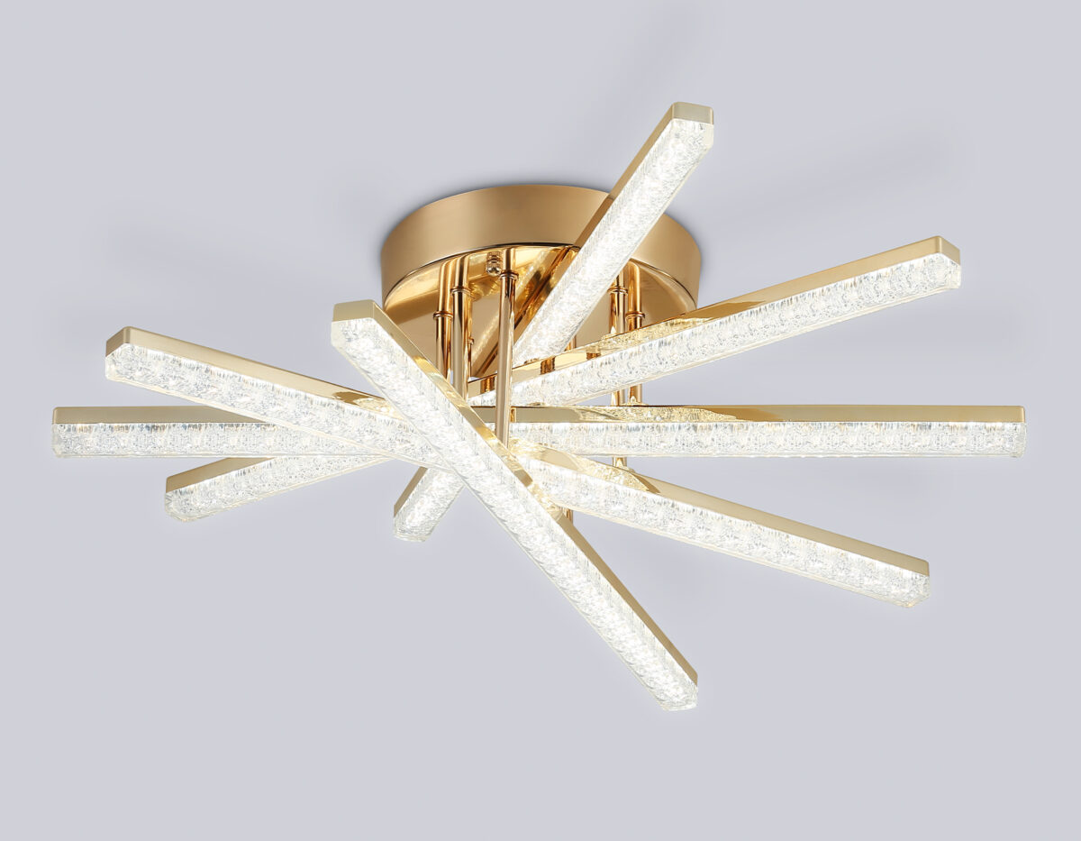 FA8897 GD золото 65W 3000K-6400K 600*580*190 (ПДУ РАДИО 2.4G) — изображение 2