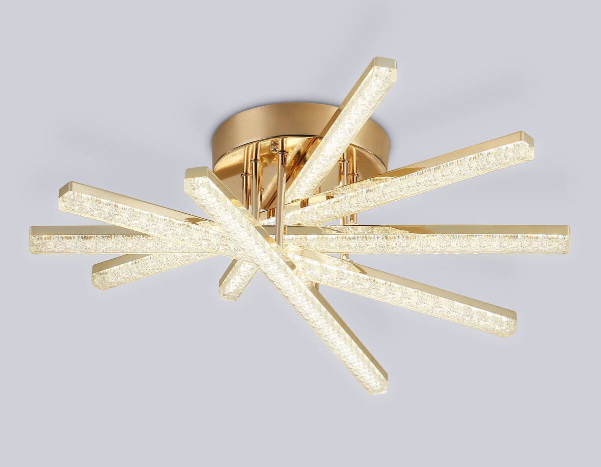 FA8897 GD золото 65W 3000K-6400K 600*580*190 (ПДУ РАДИО 2.4G) — изображение 3