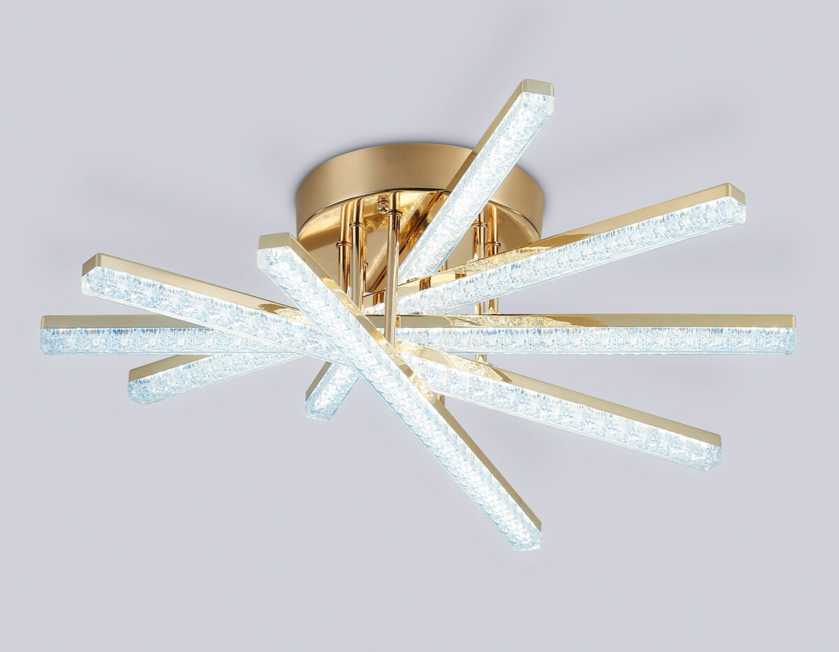 FA8897 GD золото 65W 3000K-6400K 600*580*190 (ПДУ РАДИО 2.4G) — изображение 4