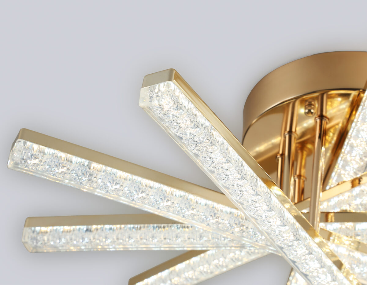 FA8897 GD золото 65W 3000K-6400K 600*580*190 (ПДУ РАДИО 2.4G) — изображение 6