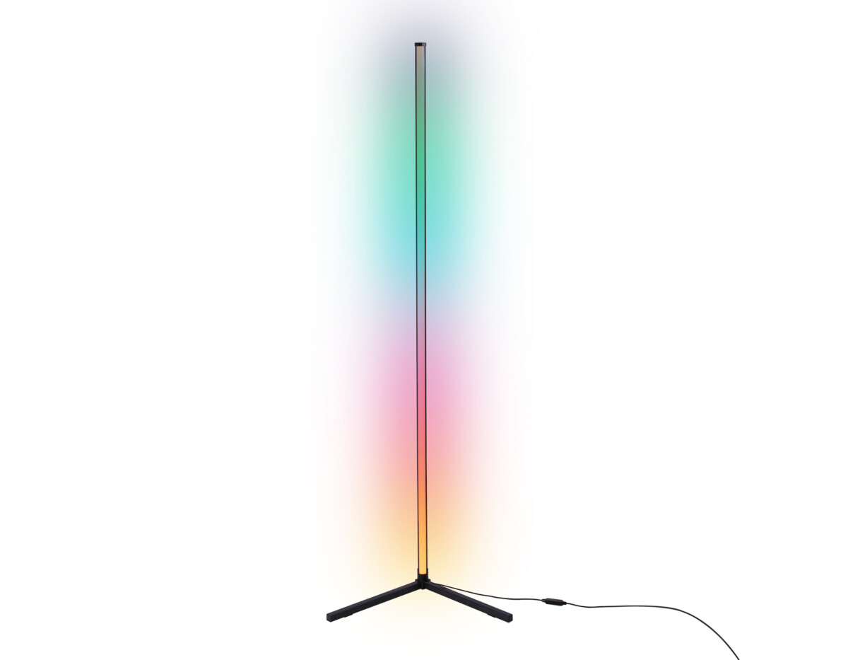 в наличии FL8027 BK черный LED 20W RGB D32*1650 (ПДУ РАДИО 2.4G) - купить в интернет-магазине Светильники Торг