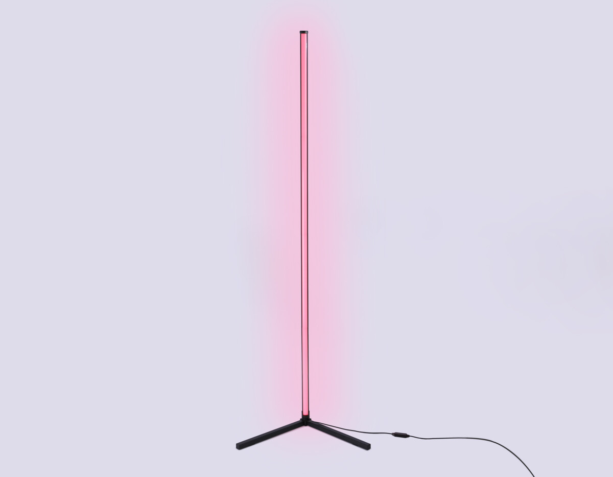 в наличии FL8027 BK черный LED 20W RGB D32*1650 (ПДУ РАДИО 2.4G) - купить в интернет-магазине Светильники Торг