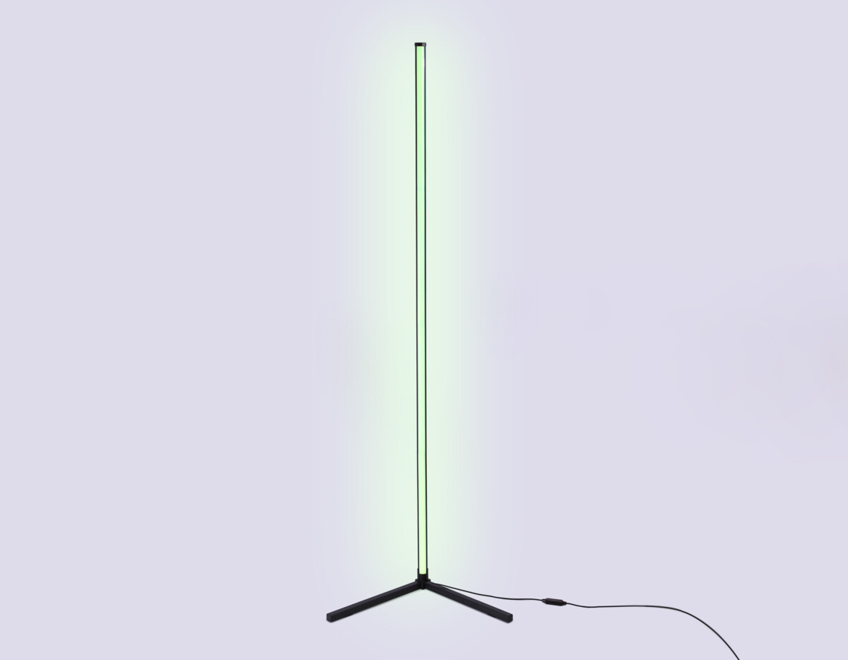 в наличии FL8027 BK черный LED 20W RGB D32*1650 (ПДУ РАДИО 2.4G) - купить в интернет-магазине Светильники Торг