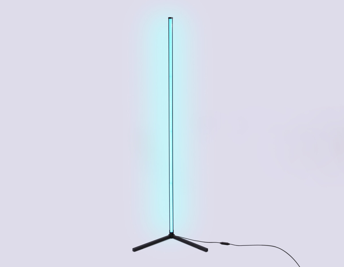в наличии FL8027 BK черный LED 20W RGB D32*1650 (ПДУ РАДИО 2.4G) - купить в интернет-магазине Светильники Торг