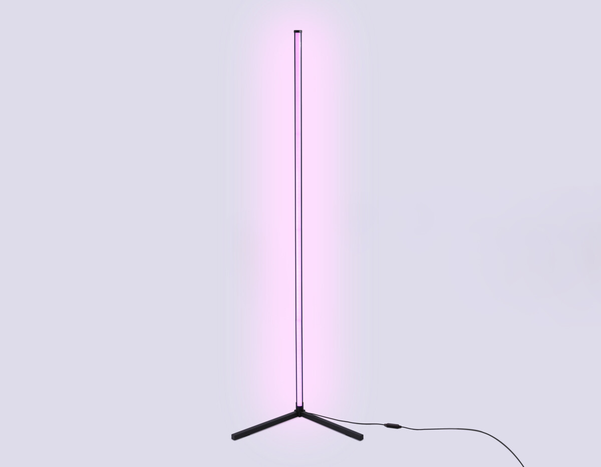 в наличии FL8027 BK черный LED 20W RGB D32*1650 (ПДУ РАДИО 2.4G) - купить в интернет-магазине Светильники Торг