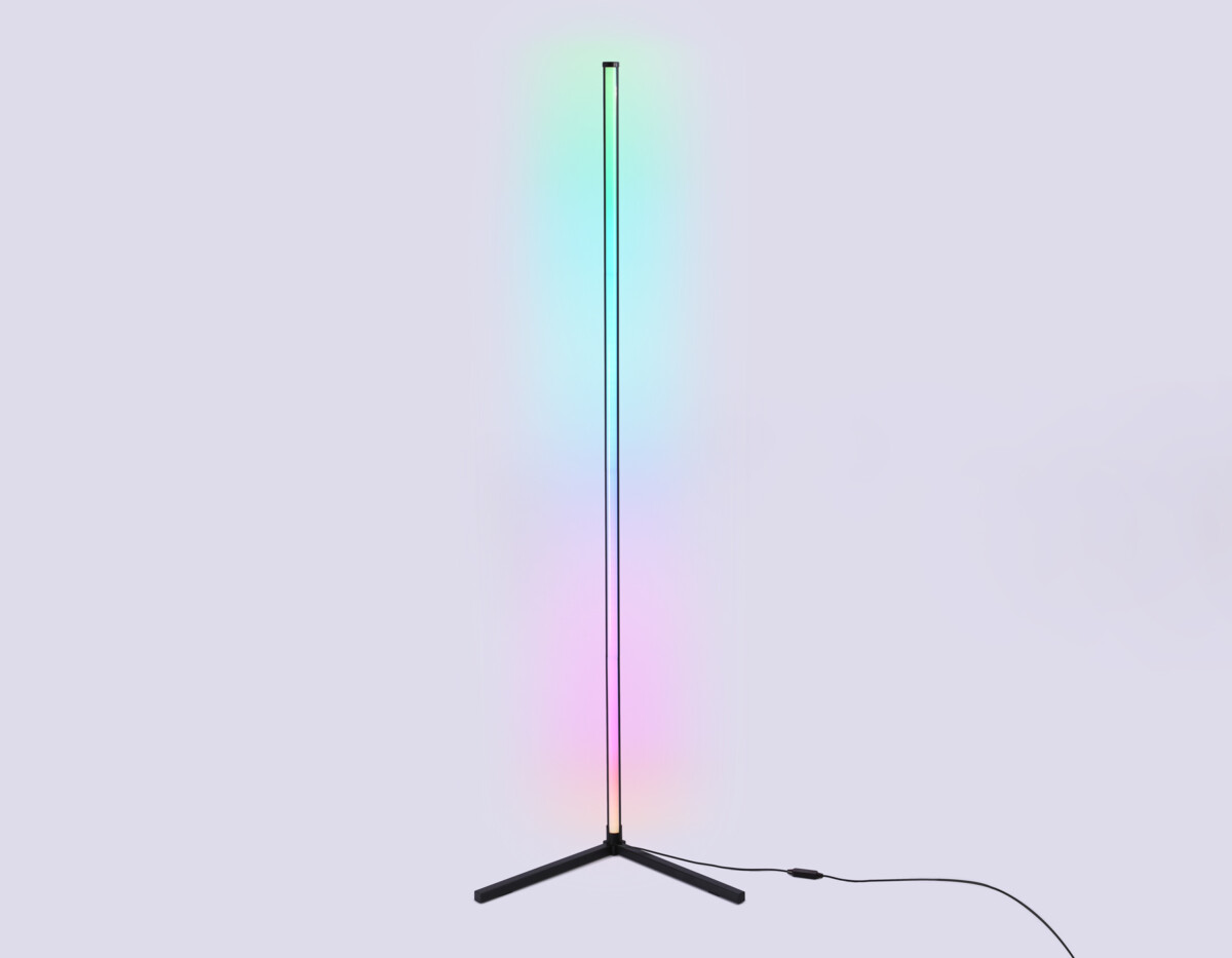 в наличии FL8027 BK черный LED 20W RGB D32*1650 (ПДУ РАДИО 2.4G) - купить в интернет-магазине Светильники Торг