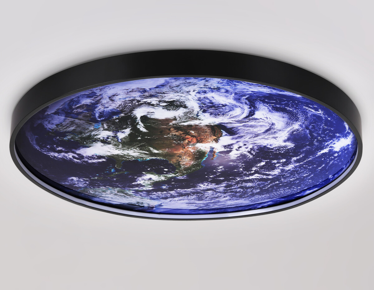 в наличии FW11136 BK черный 50W LED 3000-6400K D800*38 - купить в интернет-магазине Светильники Торг