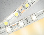 GS2101 5050 60Led/ 14.4W m/ 12V IP65 3000K/ 5000*10*2.87mm (2 конт.)