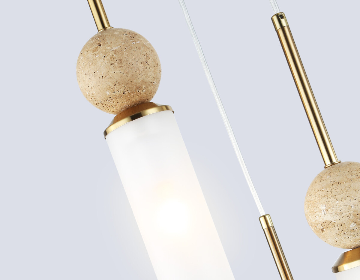 в наличии LH53257/3 BS/FR латунь/белый матовый E14*3 max 40W D230*1000 - купить в интернет-магазине Светильники Торг