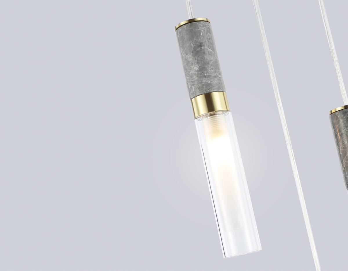 в наличии LH53351/3 GD/CL/WH золото/прозрачный/белый G9*3 max 40W D200*2000 - купить в интернет-магазине Светильники Торг